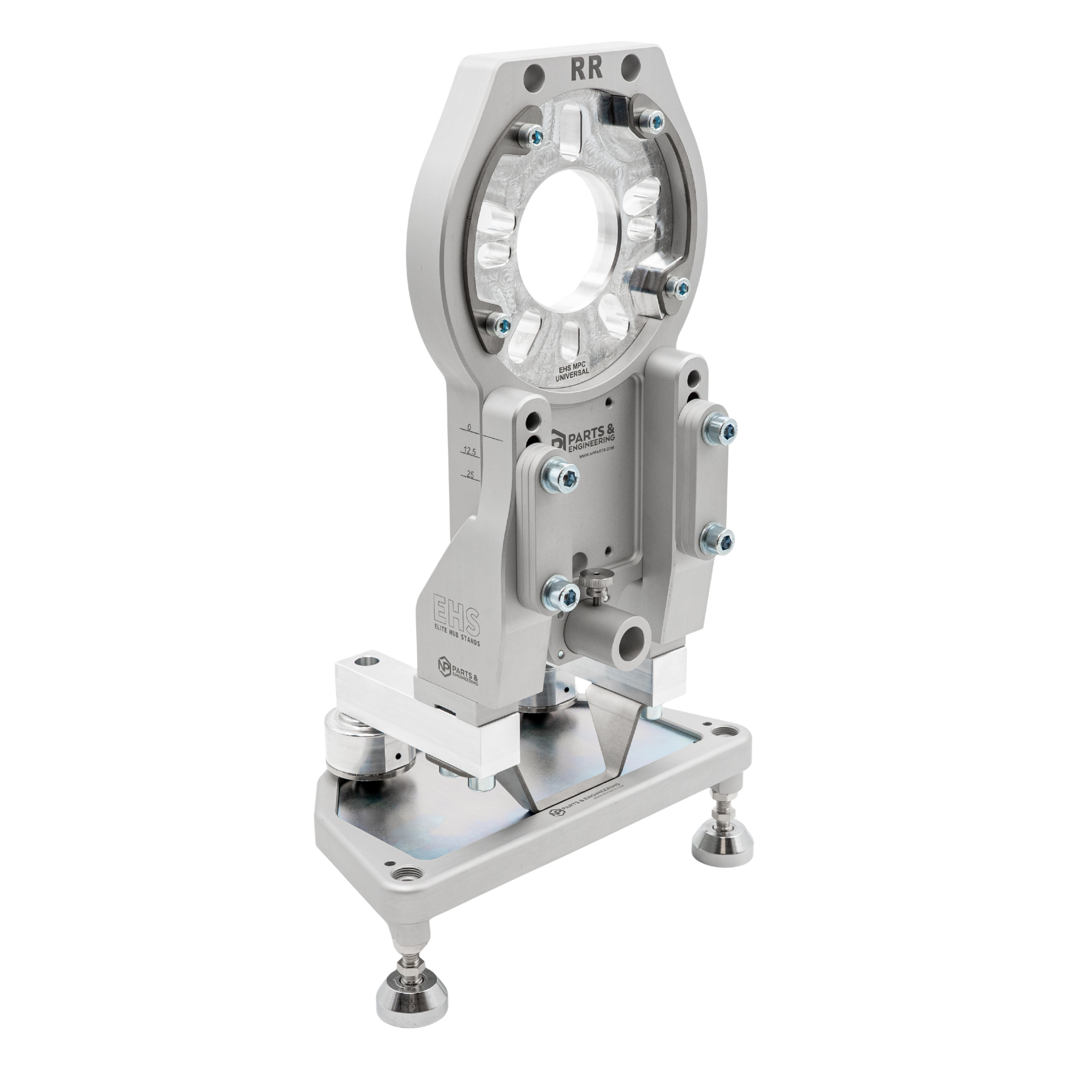 NP Elite Hub stands