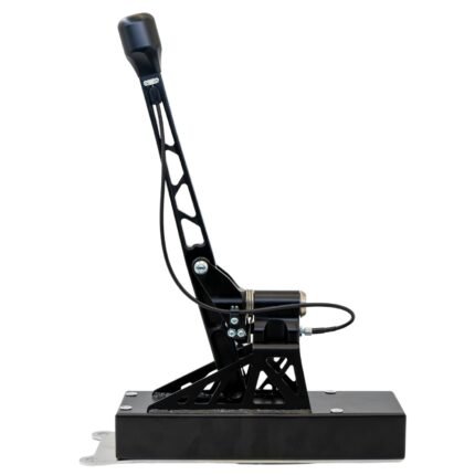 VW Golf MK4 Short Shifter for VAG gearboxes, CNC machined from 6082-T6 aluminum with bearings for precise, smooth gear changes. Mounts in the original shifter position and features an adjustable gear locking range with a shift knob release button for controlled, very short gear travel.