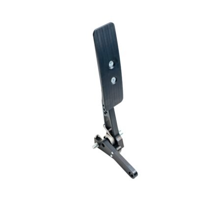 Billet aluminium throttle pedal – CNC machined black anodized pedal for motorsport pedal box system