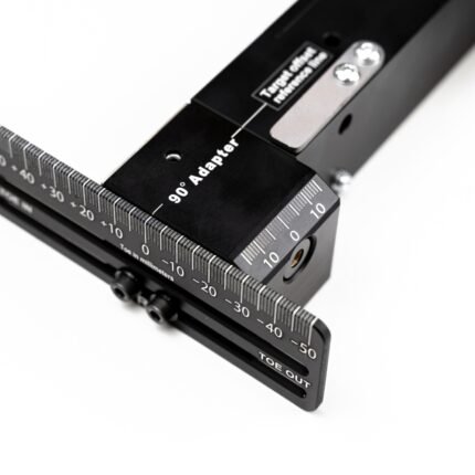 NP 90 Degree adapter for laser alignment – CNC machined aluminium toe measurement adapter for hub stand laser kit