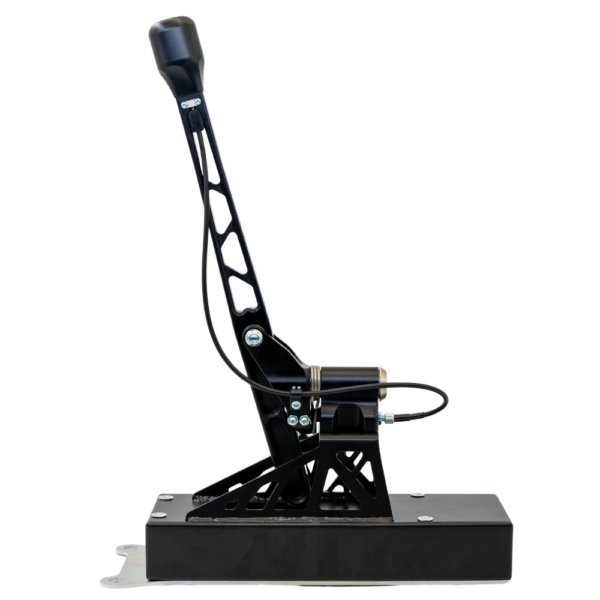 VW Golf MK4 Short Shifter for VAG gearboxes, CNC machined from 6082-T6 aluminum with bearings for precise, smooth gear changes. Mounts in the original shifter position and features an adjustable gear locking range with a shift knob release button for controlled, very short gear travel.