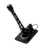 Nissan 350Z Z33 G35 CNC aluminium short shifter – black anodized, direct gearbox mount