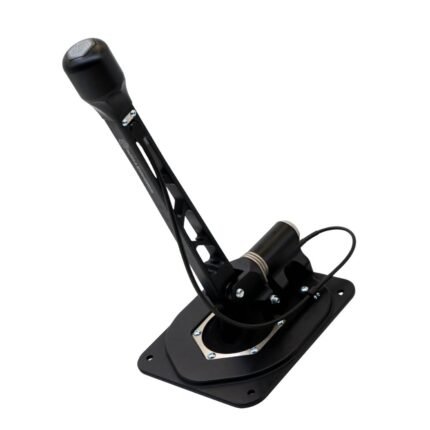 Nissan 350Z Z33 G35 CNC aluminium short shifter – black anodized, direct gearbox mount