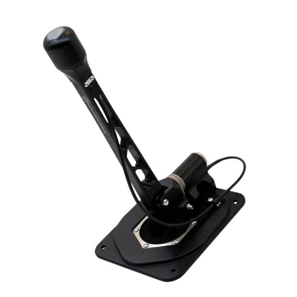 Nissan 350Z Z33 G35 CNC aluminium short shifter โ black anodized, direct gearbox mount