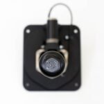 CNC machined 6082-T6 aluminium short shifter for Z33 platform side view