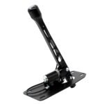 Audi A4 01E short shifter – right side view of performance manual transmission shift mechanism, upgraded quick-shift assembly for Audi A4 with 01E gearbox.