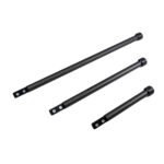 Air Jack Skates Handle is a carbon fiber handle accessory that fits onto air jack skates to make positioning easier when the air jack point sits deeper under the car. Available in 398mm, 569mm, and 799mm lengths, it improves reach and control during motorsport pit service and professional workshop use.