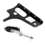 Bosch throttle sensor linkage bracket – CNC machined black aluminium throttle bracket for motorsport pedal box accessories