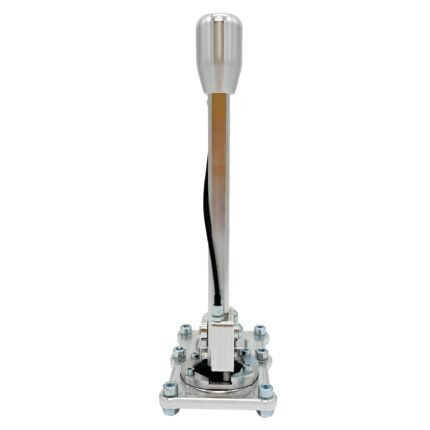 Nissan Skyline R32 R33 R34 AWD short shifter aluminum gear shifter front view with gear lock