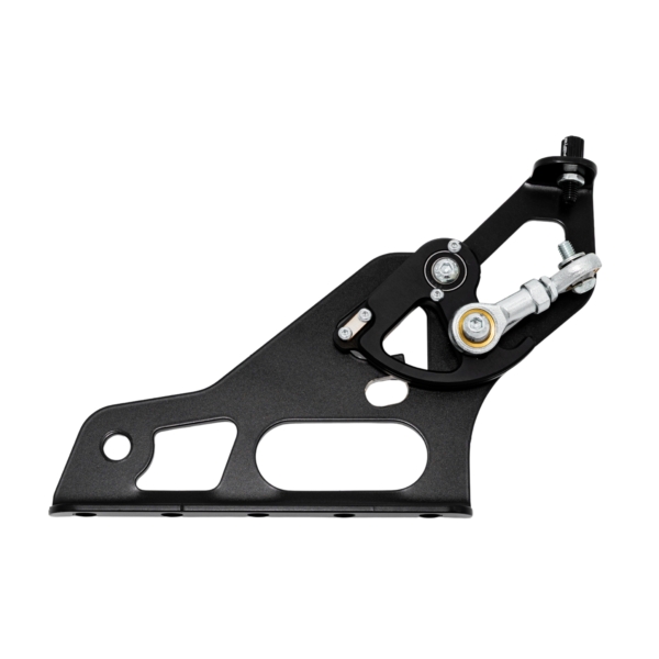 Pedalbox cable throttle add-on side view complete assembly