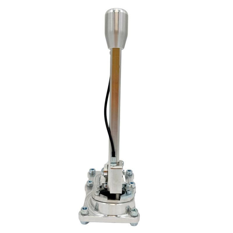 Nissan Skyline R32 R33 R34 RWD short shifter aluminum gear shifter front view with gear lock mechanism