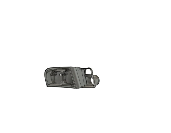 BMW E46 Compact front fog light air intakes (STL file)