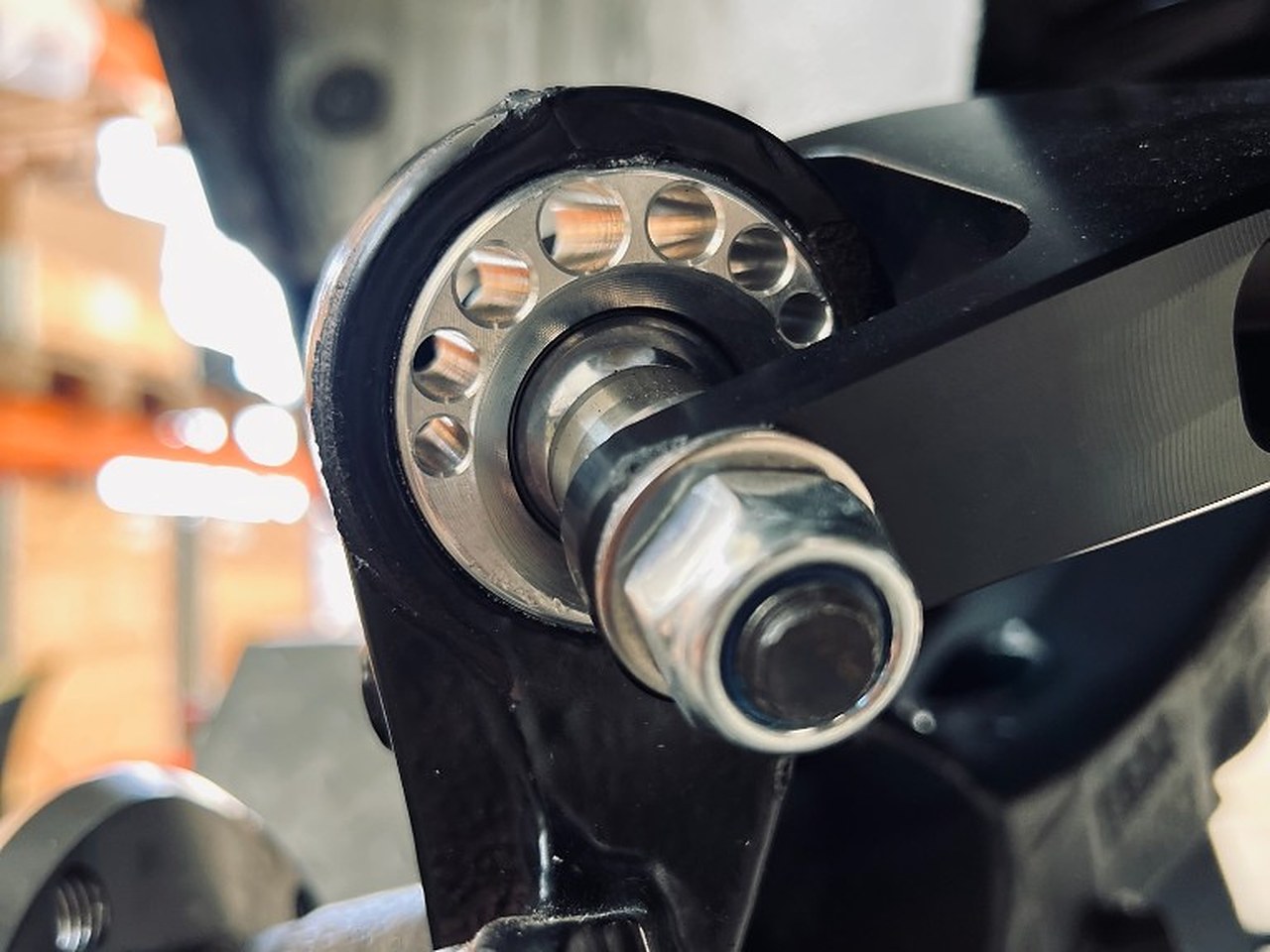 BMW E46/36 Rear ball joint offset solid bushings
