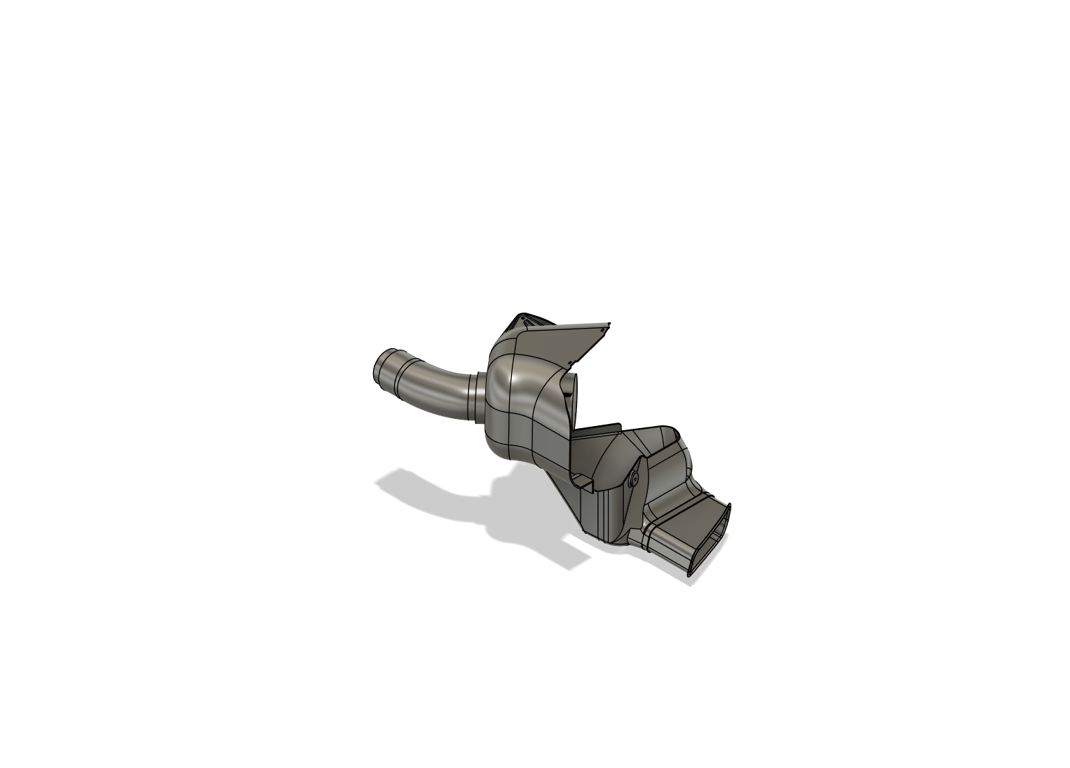 Cold Air intake for BMW M54 (Stl file)